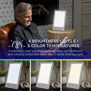 Verilux HappyLight® Luxe light therapy lamp